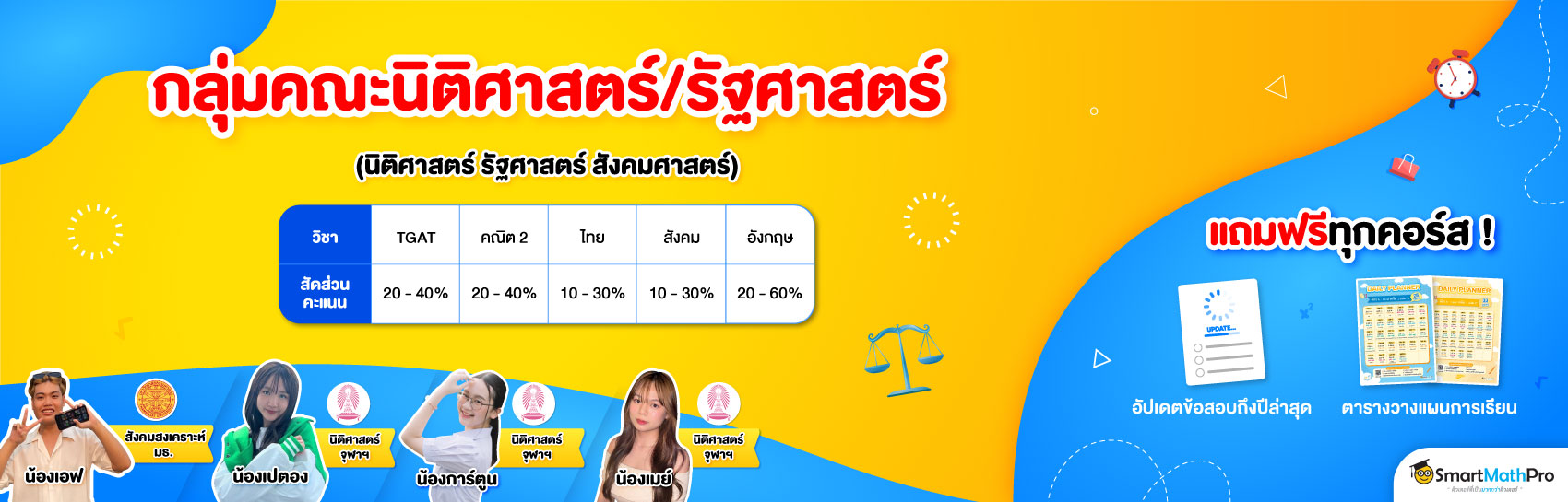 กลุ่มคณะนิติศาสตร์/รัฐศาสตร์