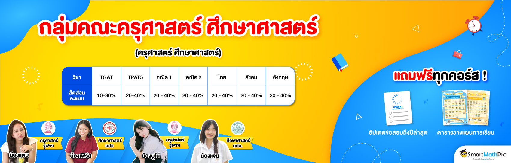 กลุ่มคณะครุศาสตร์/ศึกษาศาสตร์