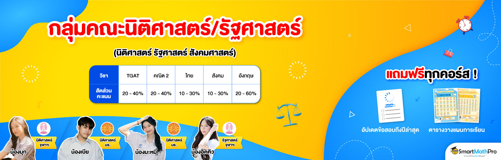 กลุ่มคณะนิติศาสตร์/รัฐศาสตร์