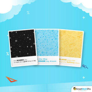 สมุดโน้ตปราบโจทย์เลข 3 เล่ม