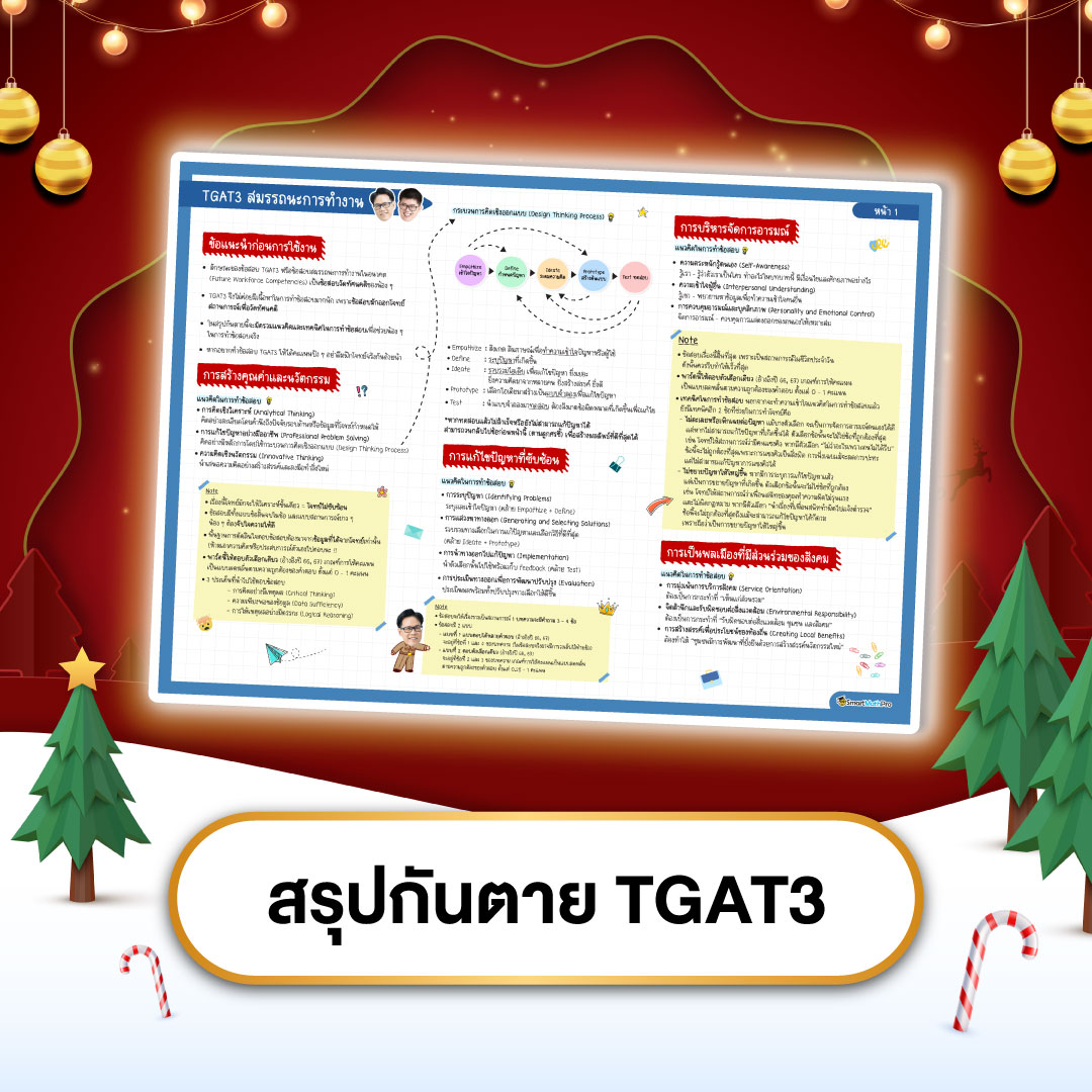 สรุปกันตาย TGAT3