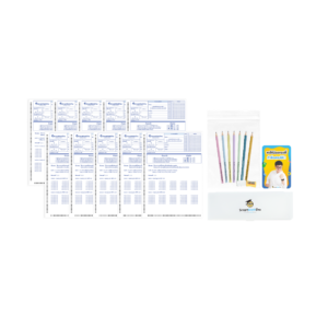 PACK กระดาษคำตอบ TGAT (10 แผ่น) + เชตอุปกรณ์เข้าห้องสอบ