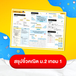 สรุปจิ๋วคณิตม. 2 เทอม 1