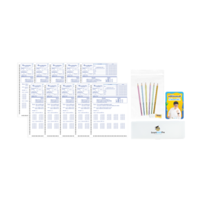 PACK กระดาษคำตอบ TGAT (10 แผ่น) + เชตอุปกรณ์เข้าห้องสอบ