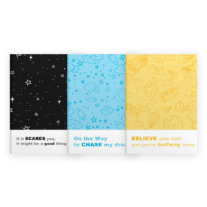 PACK สมุดโน้ตปราบโจทย์เลข 3 เล่ม (สีฟ้า สีเหลือง สีดำมีสรุปสูตร)